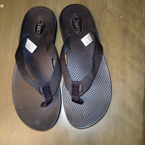 🆕🩴Chaco Classic Flip Black Womens Thong Sandals Flip Flops - Picture 6 of 8
